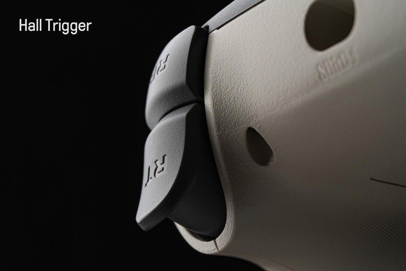 8Bitdo أحدث عصي التحكم بتأثير هول/زر الزناد السلكي مع إضاءة RGB وحلقة نارية، مقبس صوت 3.5 مم لجهاز Xbox Series X|S، Xbox One، ويندوز 10/11 - مرخص رسميًا (رمادي داكن) - Image 4